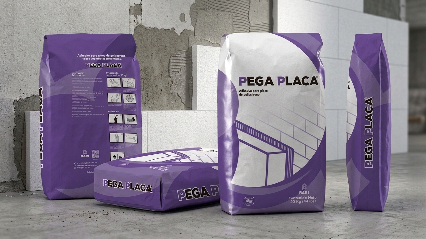 Sacos de Pega Placa 20 kg BARI