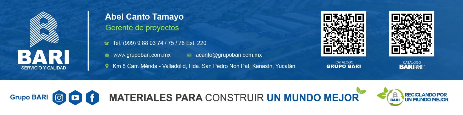 Ing. Abel Canto - Gerente de Proyectos 